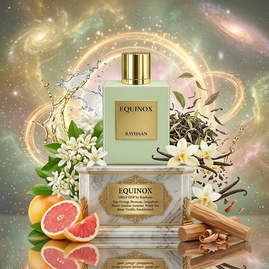 Equinox | Rayhaan | Sample/Decant - EDP | Orange Blossom, White Tea & Creamy Vanilla 