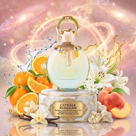 Miss Armaf Catwalk | Armaf | Sample/Decant - EDP | Sparkling Citrus, Sun-Warmed Peach & Vanilla Ambroxan 