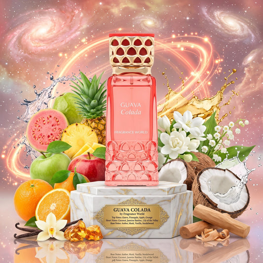 Guava Colada | Fragrance World | Sample/Decant - EDP | Juicy Tropical Guava, Sweet Pineapple & Creamy Coconut 