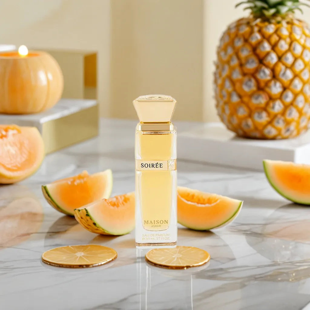 5ml Sample/Decant Lumiere MAISON ASRAR | Fresh Fruity Gourmand with Woody Vanilla Base - Love That Scent