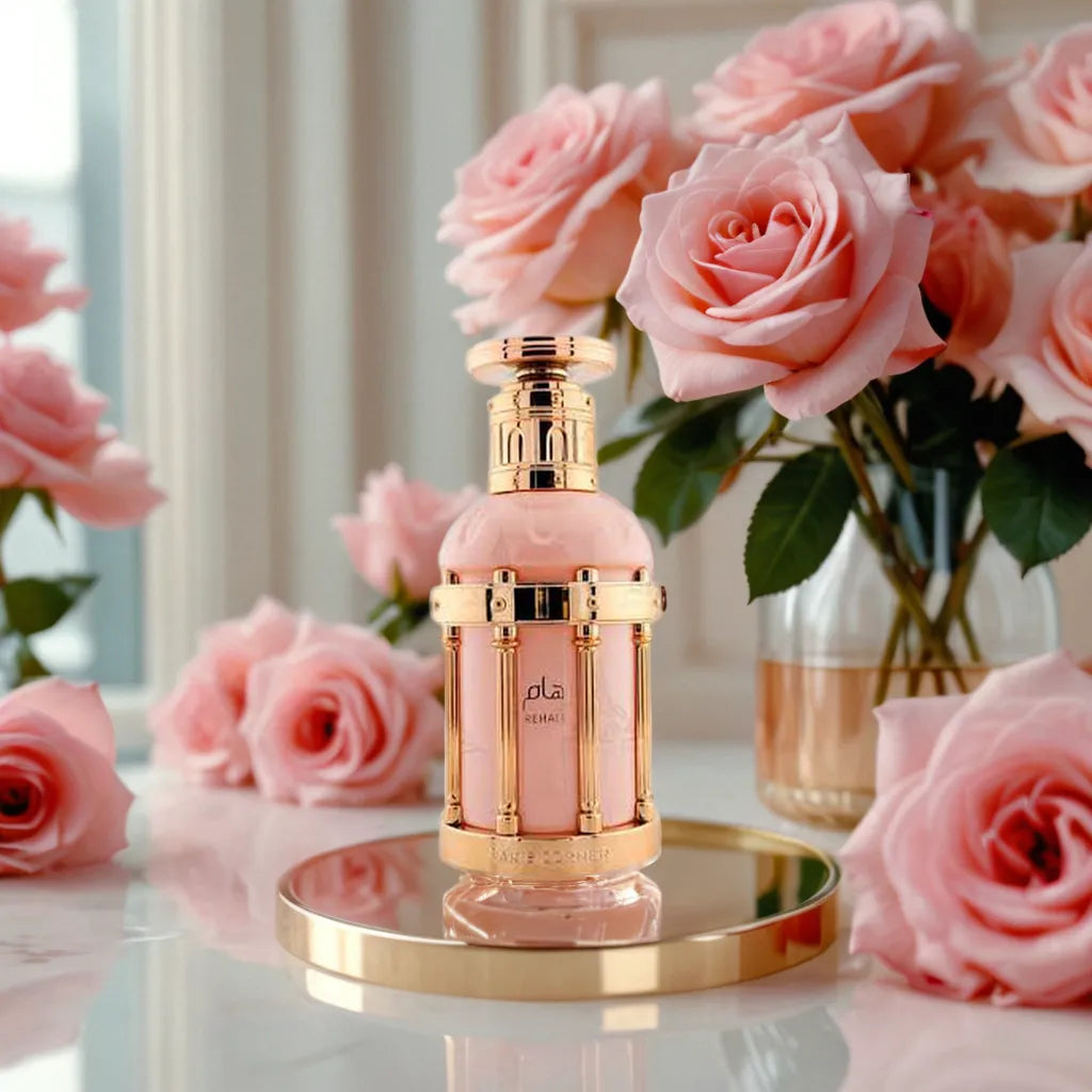 5ml Sample/Decant Reham Rose Petals Paris Corner | Fresh Jasmine Rose with Balsamic Vanilla Amber Base 