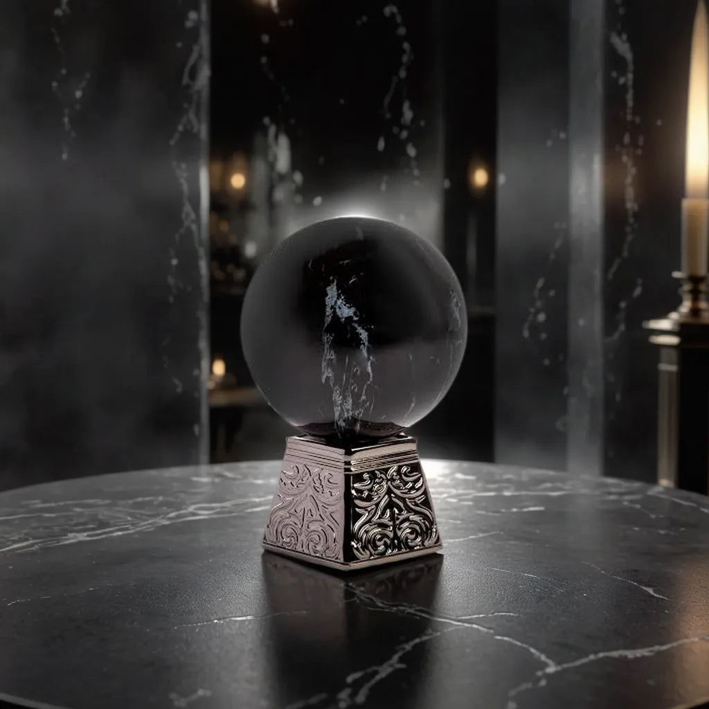 Black Obsidian by Aurora Scents - Samples & Travel Size (3ml, 5ml, 10ml) - Elegant Fresh Floral Woody Musk Fragrance