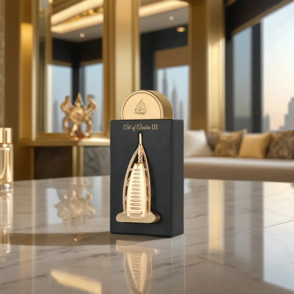 Lattafa Art of Arabia III - Samples & Travel Size 5ml - Rich Oriental Gourmand Resin Tobacco Fragrance - Love That Scent