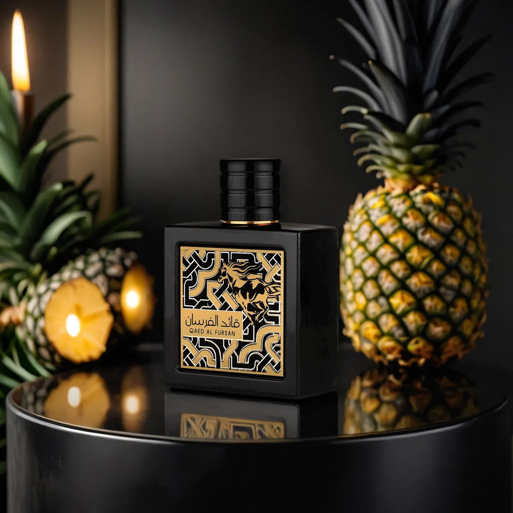 Lattafa QAED Al Fursan - Samples & Travel Size 5ml - Woody Aromatic Pineapple Oud Fragrance