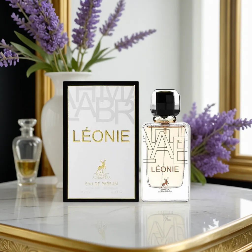 Maison Alhambra Léonie - Samples & Travel Size (5ml) - Fresh Aromatic Floral Vanilla Musky Fragrance 