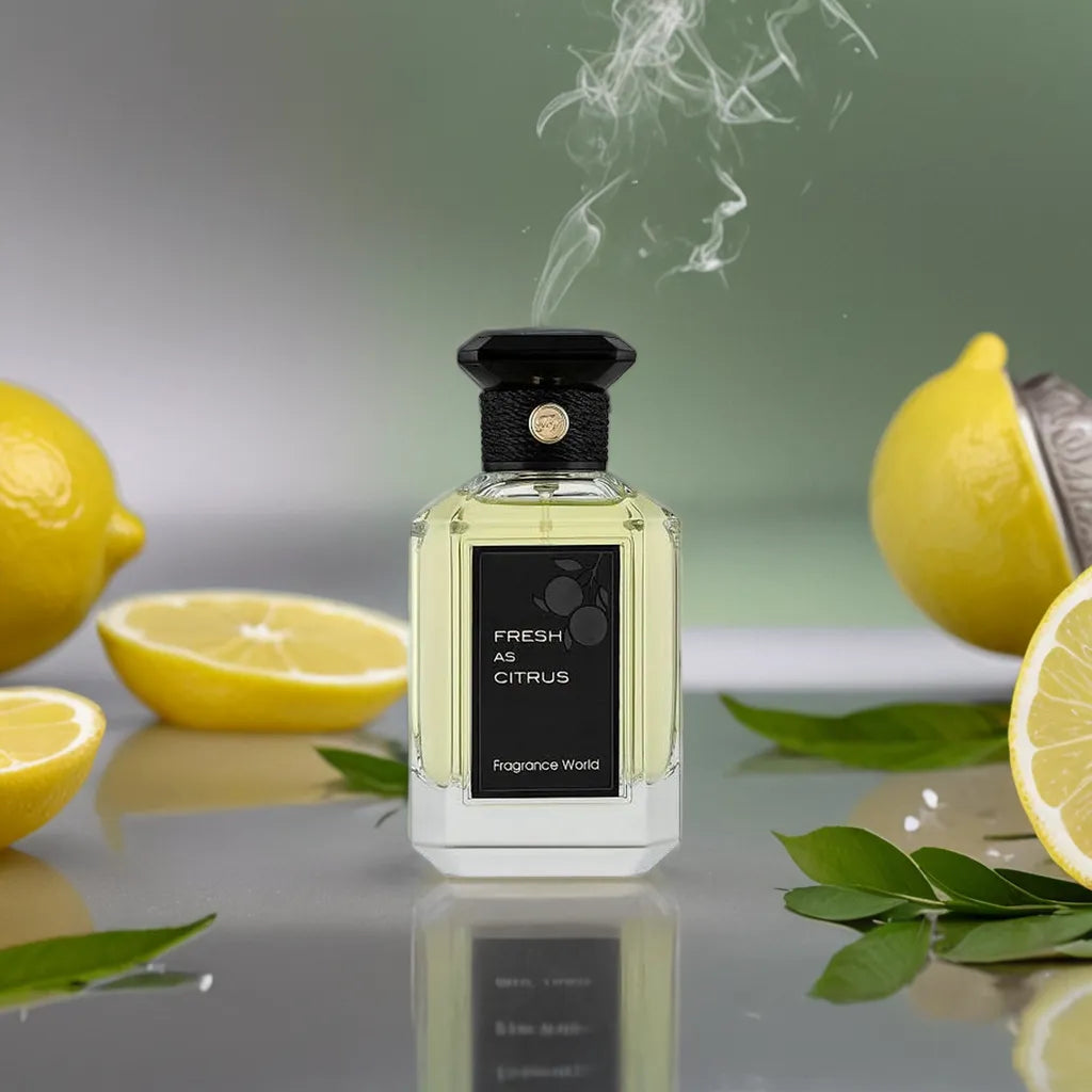 Fresh As Citrus (Guerlain Frenchy Lavande Inspiration) - Samples & Travel Size (5ml) - Bright Aromatic Citrus Woody Fragrance - Love That Scent