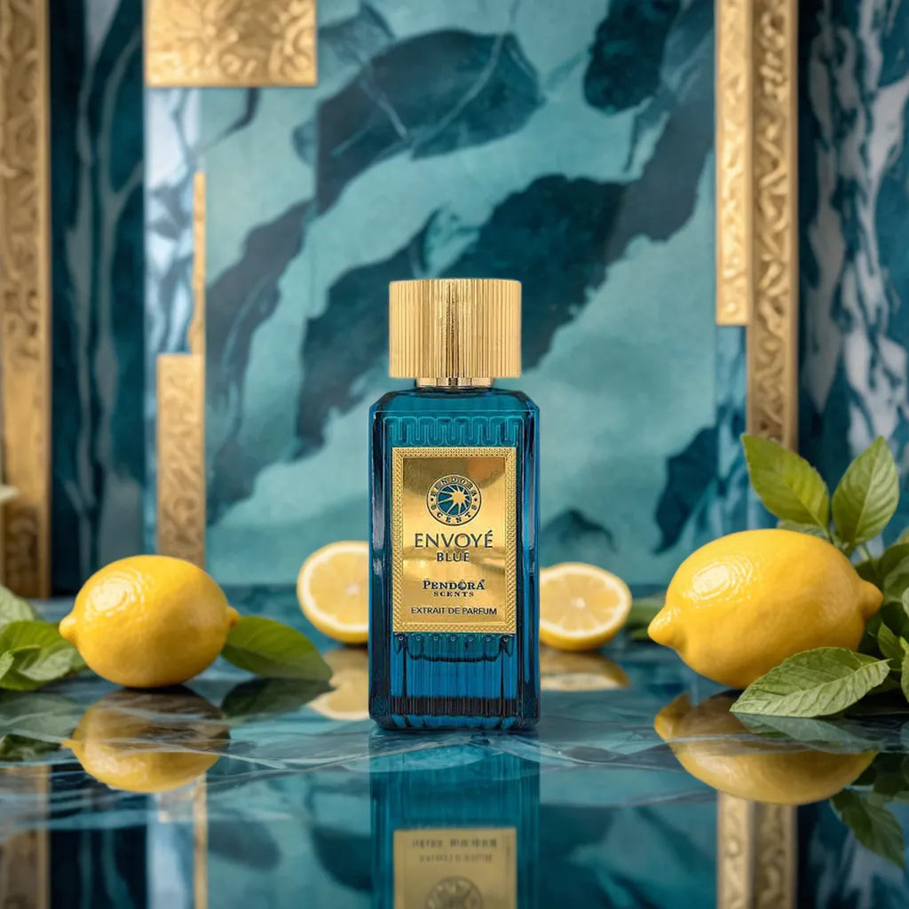 Paris Corner Envoye Blue - Samples & Travel Size (5ml) - Fresh Aromatic Citrus Mint Woody Fragrance 