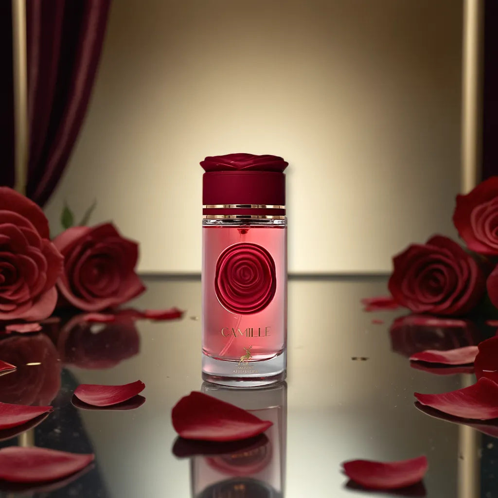 Maison Alhambra Camille - Samples & Travel Size (3ml, 5ml, 10ml) - Juicy Fruity Rose Incense Amber Fragrance 