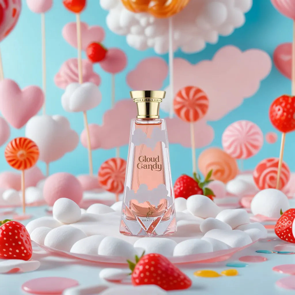 Cloud Candy 100ml EDP For Women by Khadlaj Perfumes Samples & Travel Size (3ml, 5ml & 10ml) Sweet Gourmand Fruity Floral Fragrance - Love That Scent