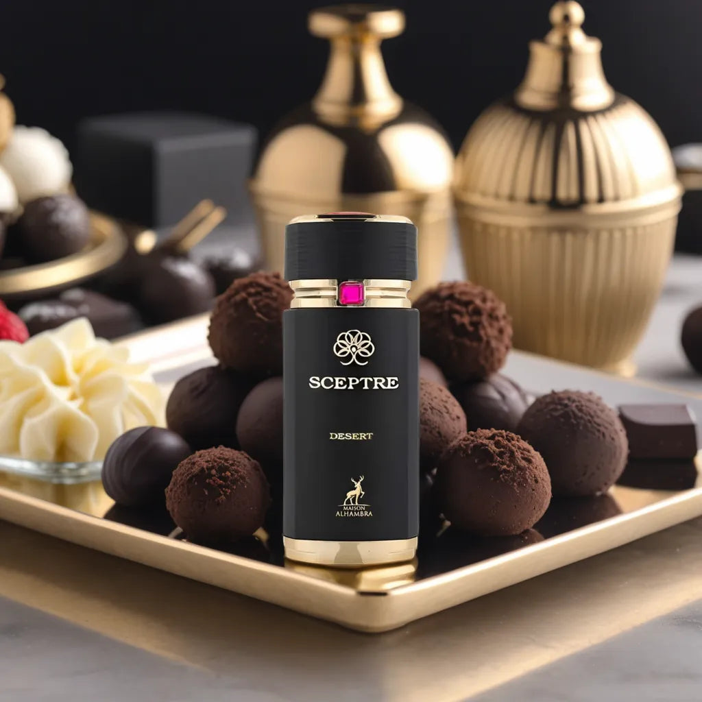 Sceptre Desert 100ml EDP by Maison Al Hambra Samples & Travel Size (5ml) Sweet Fruity Gourmand Leather Fragrance 