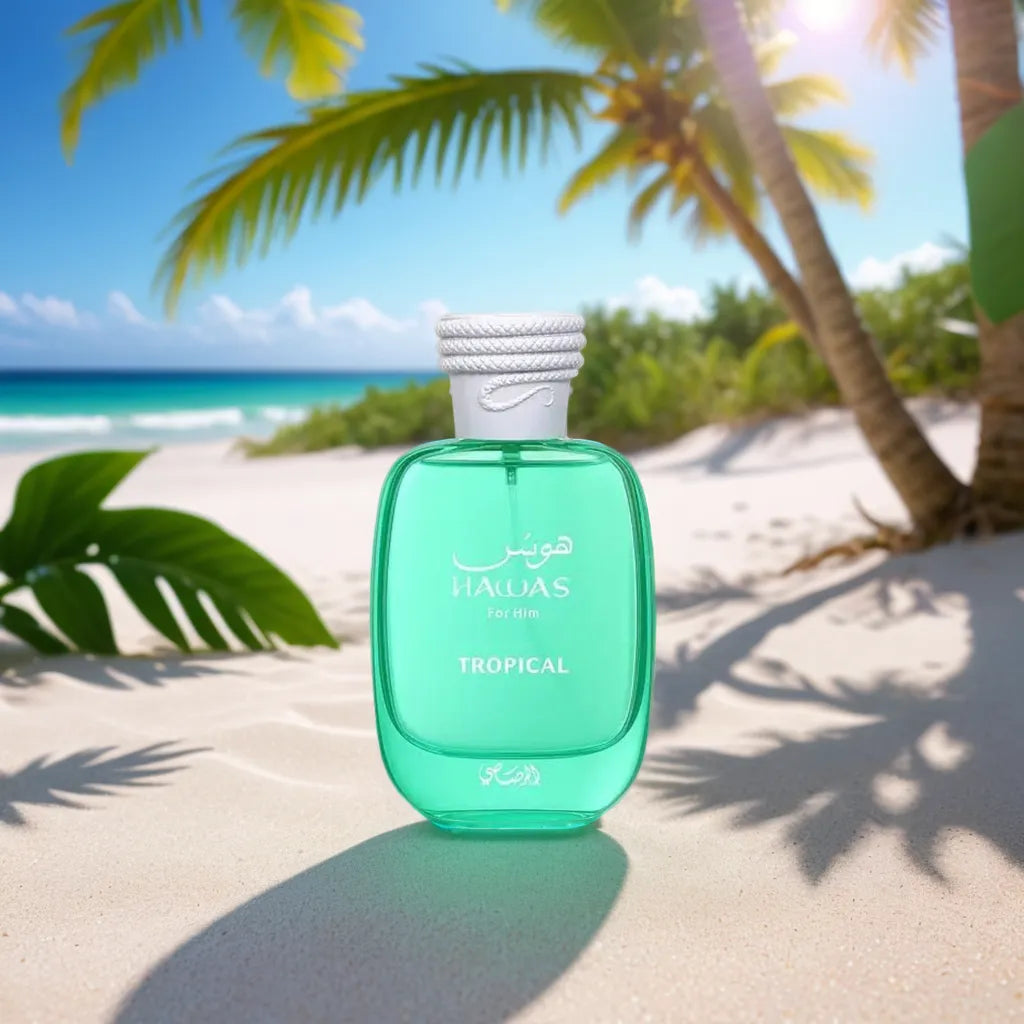 Rasasi Hawas Tropical - 3ml, 5ml, 10ml Sample/Decant | Coconut, Fig & Mint - Love That Scent