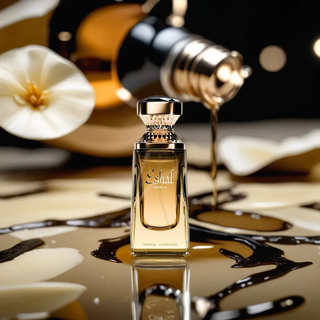 Eshal Vanilla by Paris Corner - 3ml/5ml/10ml Sample/Decant | Sweet Vanilla, Jasmine & Caramel 