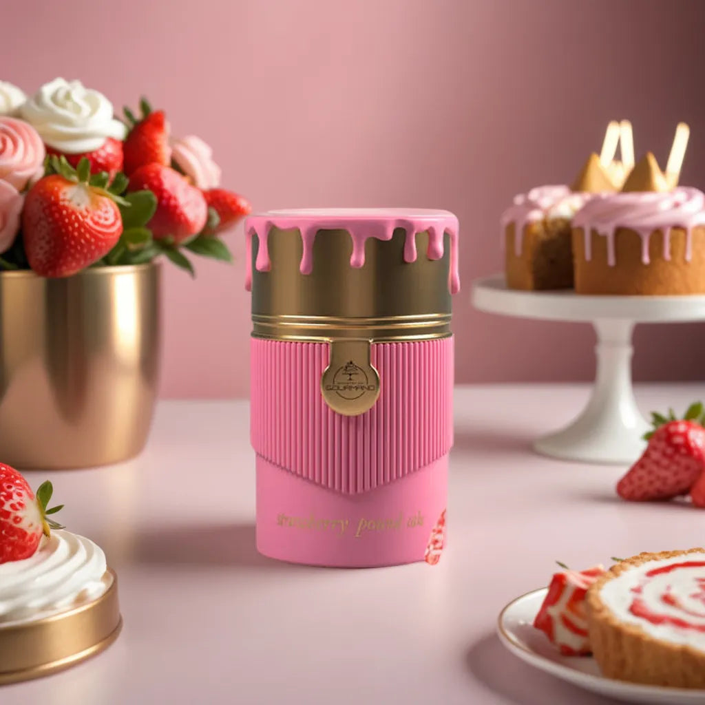 Strawberry Pound Cake by Paris Corner - 3ml/5ml/10ml Sample/Decant | Sweet Strawberry, Coffee & Vanilla 