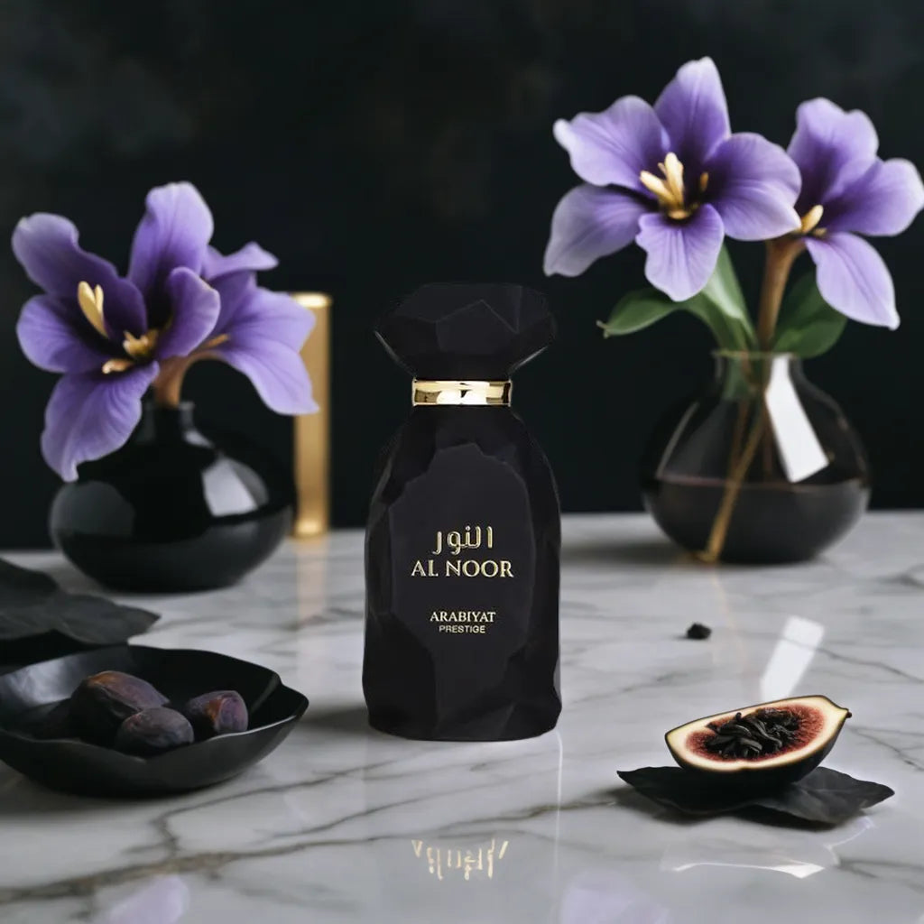 Al Noor by Arabiyat Prestige - 3ml, 5ml, 10ml Sample/Decant | Warm Spice, Iris & Leather