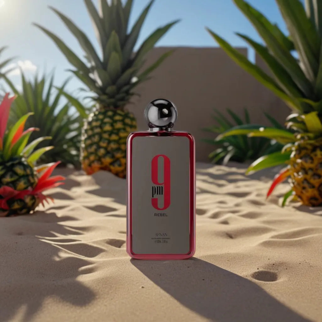 9 PM Rebel by Afnan - 3ml,5ml,10ml Sample/Decant | Pineapple, Oakmoss & Caramel - Love That Scent