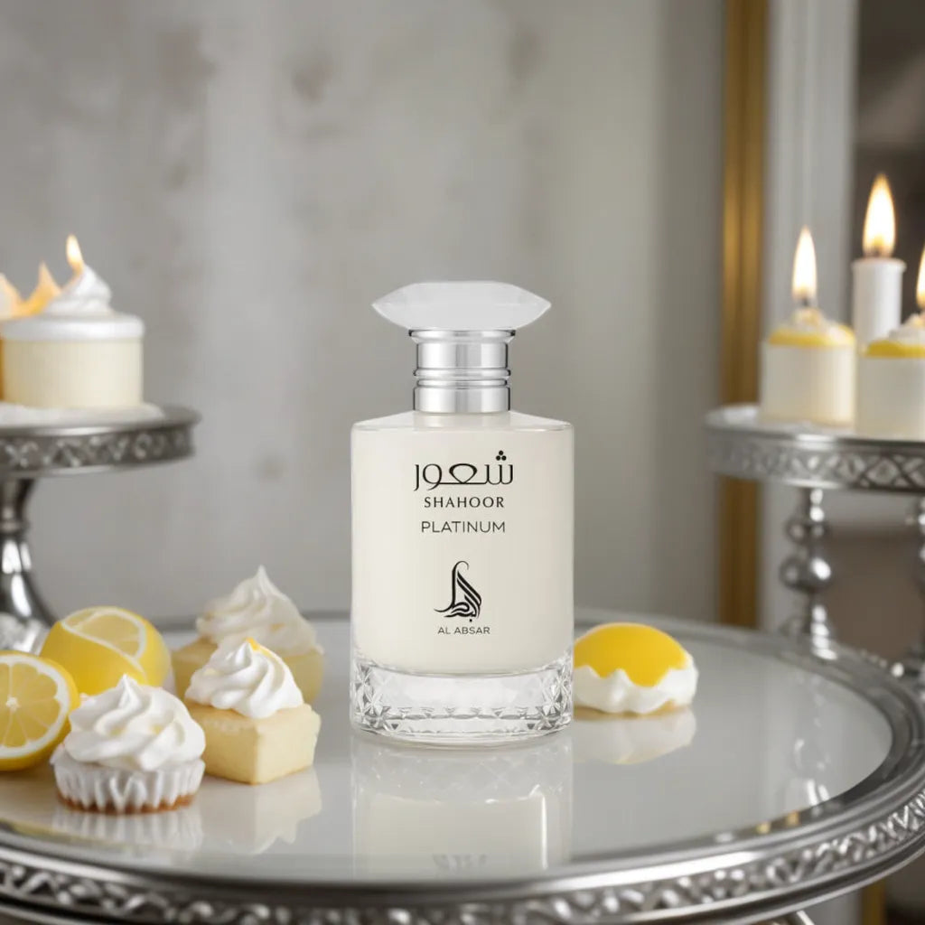 Shahoor Platinum by AL ABSAR - 3ml Sample/Decant | Amaretto, Coffee, lemon & Vanilla