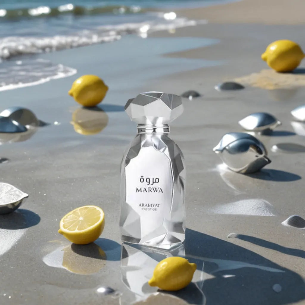 Marwa by ARABIYAT PRESTIGE - 3ml, 5ml, 10ml Sample/Decant | Bergamot, Neroli, Ginger & Black Tea