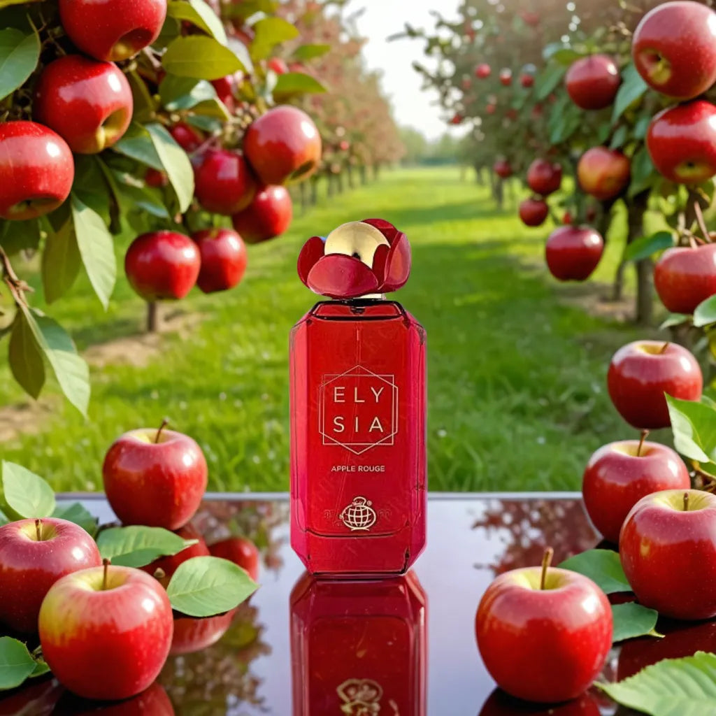 Apple Rouge by Elysia - FRAGRANCE WORLD - 3ml, 5ml Sample/Decant | Apple, Rose & Vanilla - Love That Scent