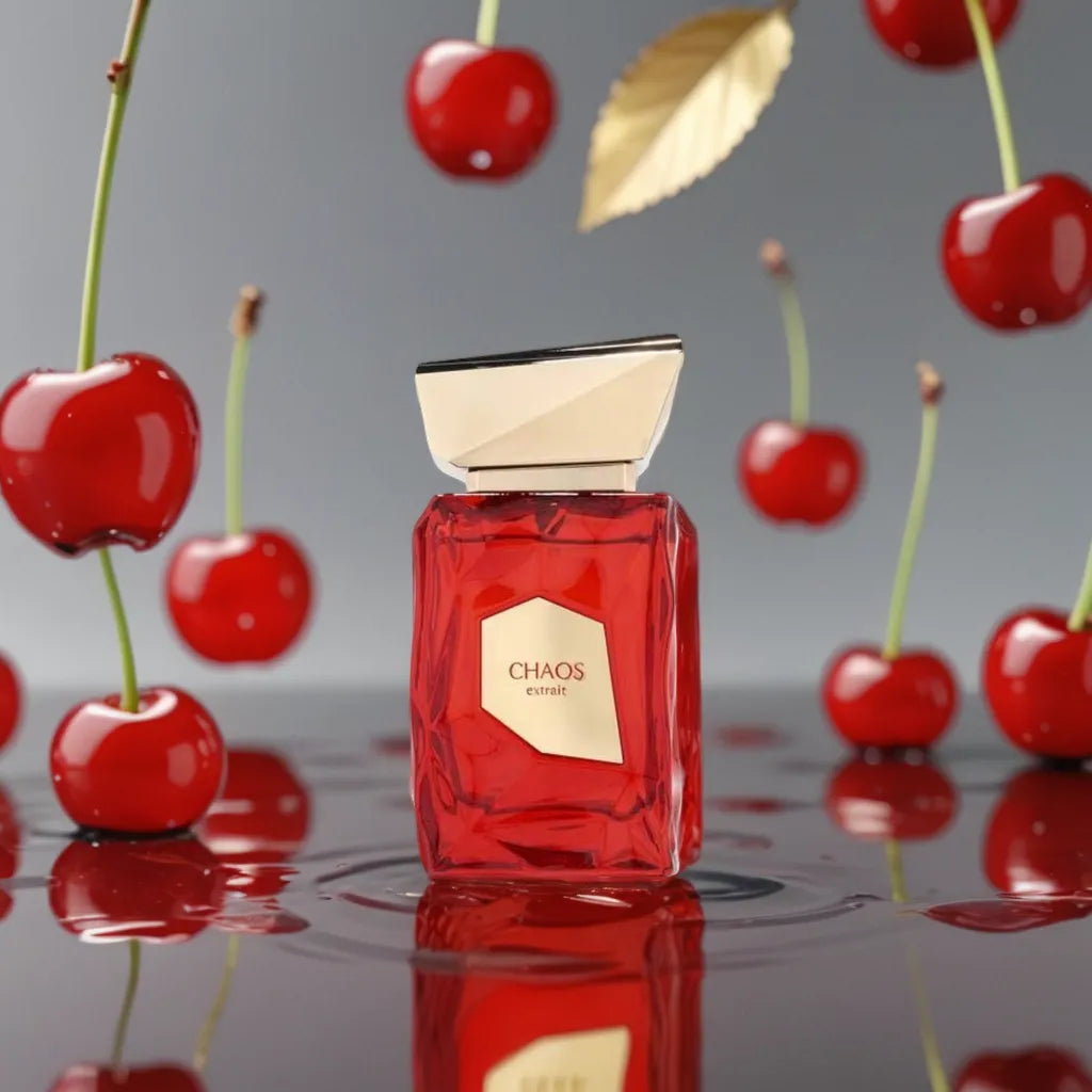 Chaos Extrait by FRENCH AVENUE - 3ml Sample/Decant | Cherry, Iris & Leather