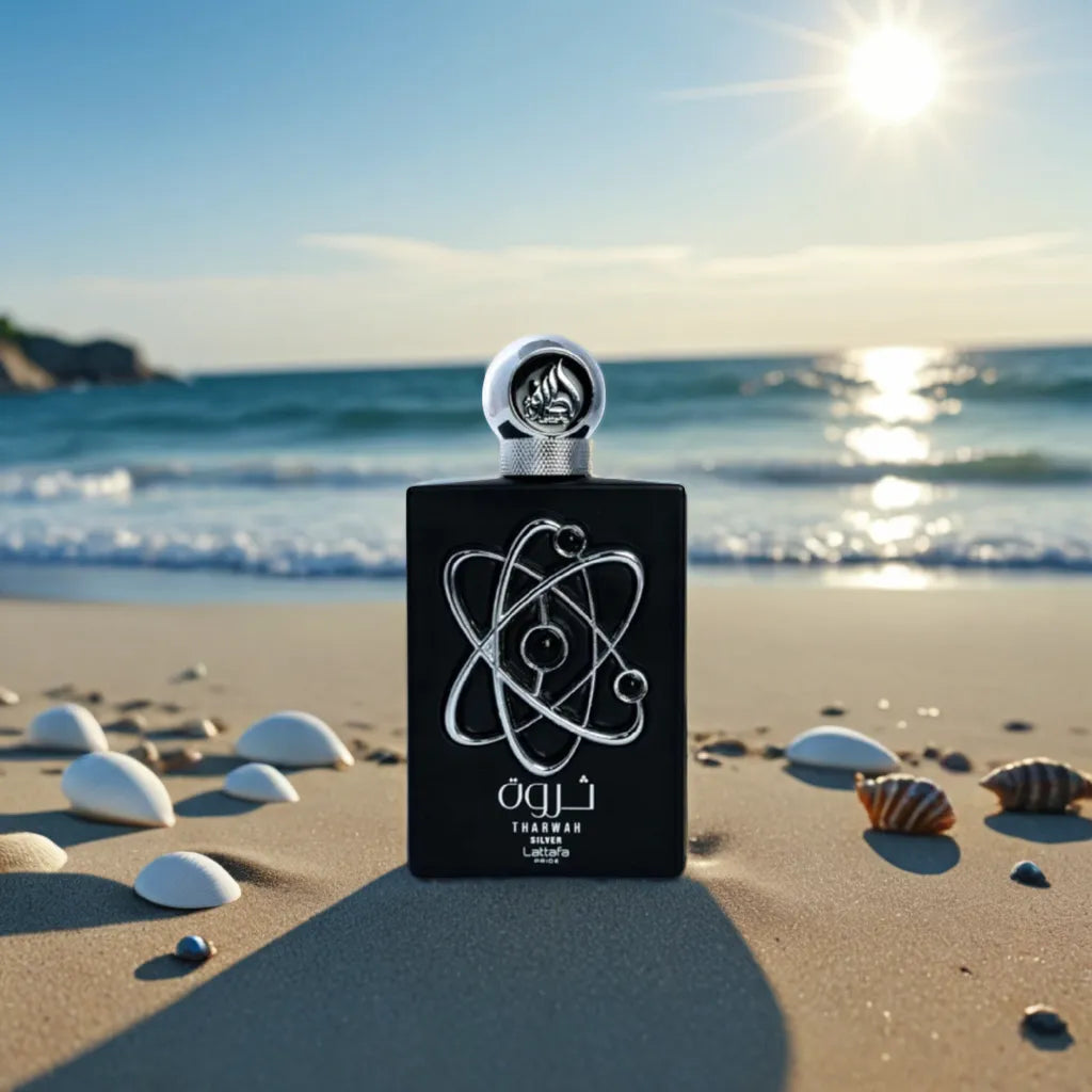 Tharwa Silver by Lattafa Samples & Travel Size 5ml