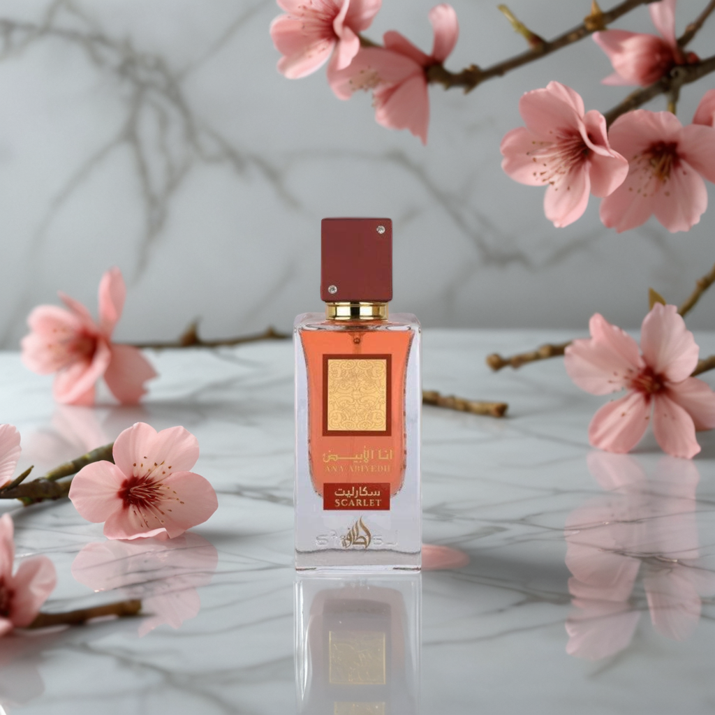 Ana Abiyedh Scarlet by LATTAFA - 3ml Sample/Decant | Black Cherry, Rose & Caramel