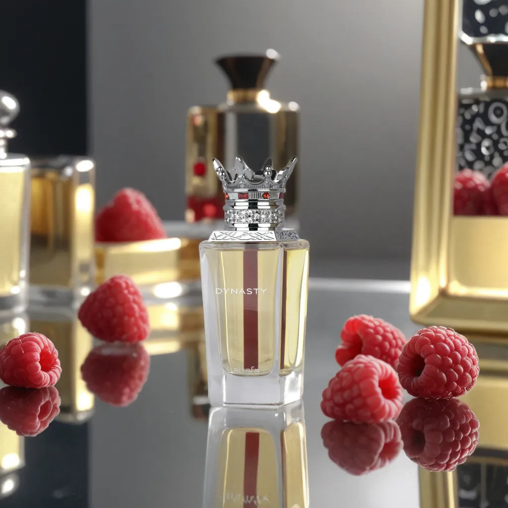 Dynasty by LATTAFA - 3ml, 5ml, 10ml Sample/Decant | Ginger, Raspberry, Suede & Cedarwood
