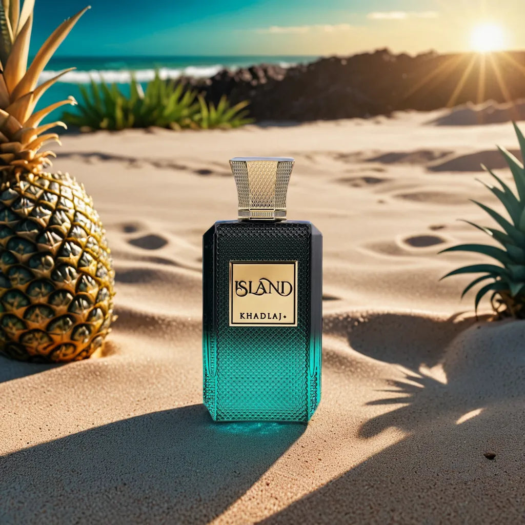 Island by KHADLAJ - 3ml, 5ml, 10ml Sample/Decant | Pineapple, Coconut & Sandalwood - Love That Scent
