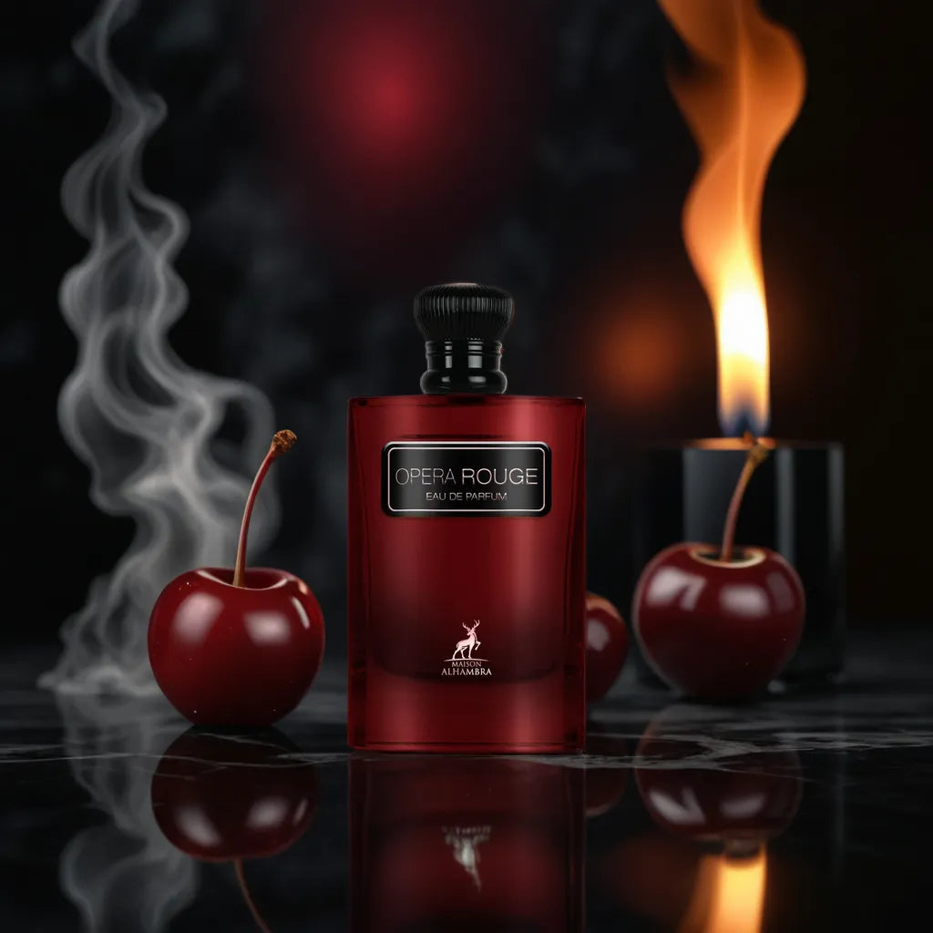 Opera Rouge by MAISON ALHAMBRA - 5ml Sample/Decant | Cherry, Coffee & Floral 