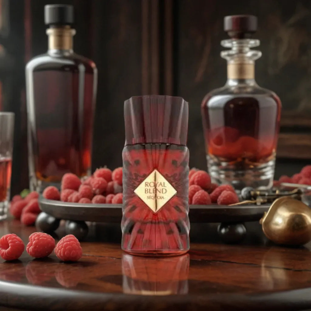 Royal Blend Sequoia by FRENCH AVENUE - 3ml, 5ml, 10ml Sample/Decant | Raspberry, Cognac & Oak - Love That Scent