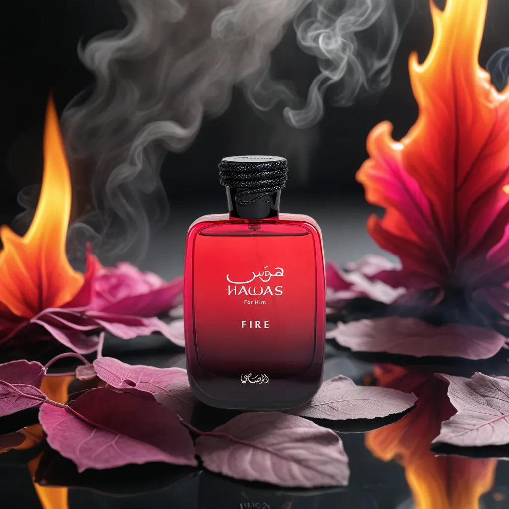Hawas Fire Rasasi Samples & Travel Size (3ml, 5ml, 10ml) | Fresh, Aromatic and Aquatic Fragrance - Love That Scent