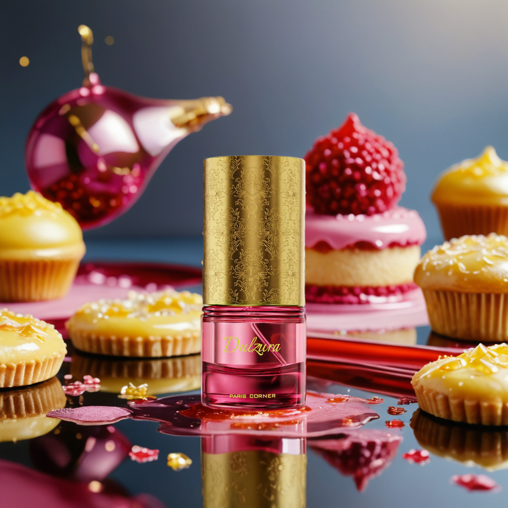 Dulzura Paris Corner Eau de Parfum Samples & Travel Size (3ml, 5ml) - Unique Creamy Gourmand Dessert Fragrance