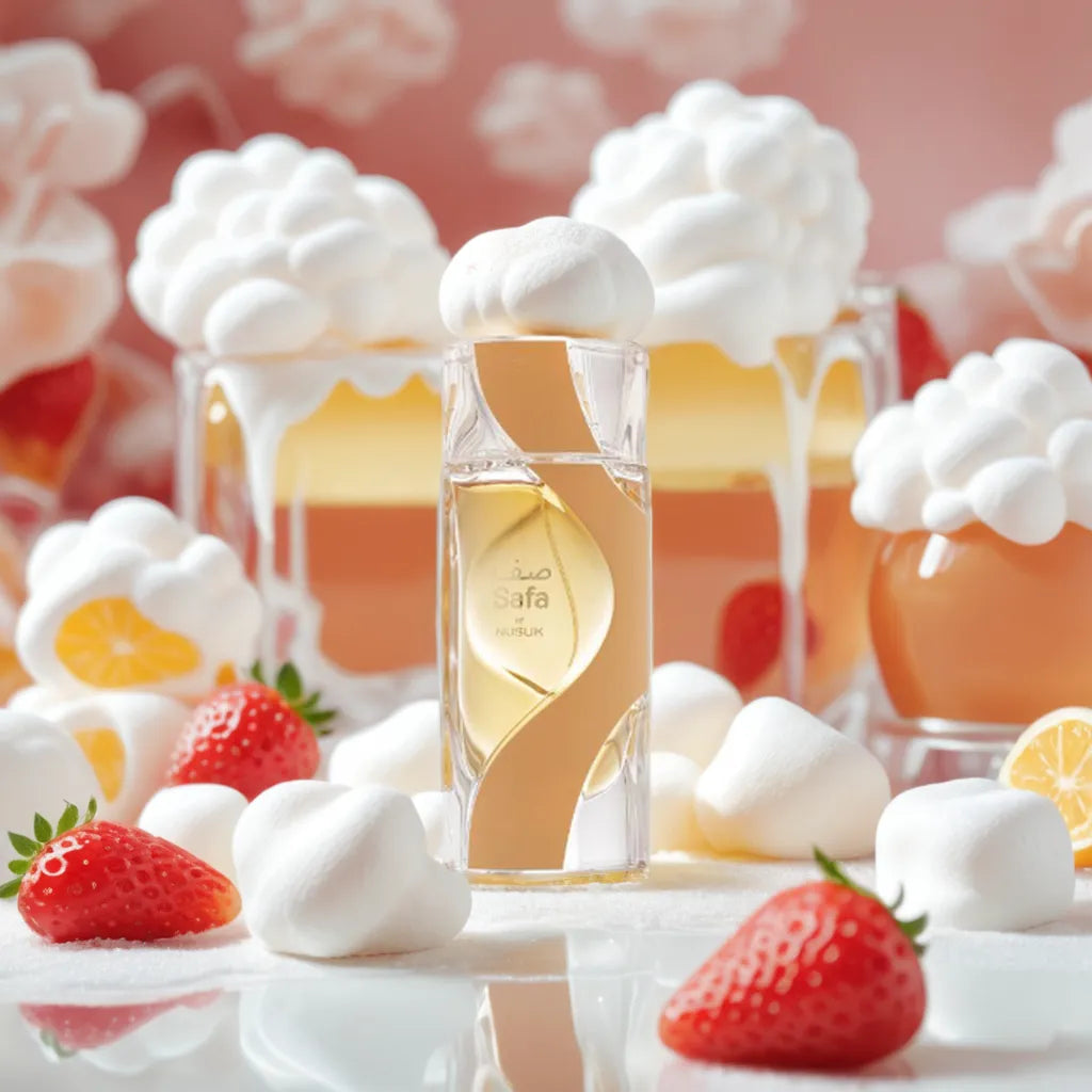 Nusuk Safa Sample 3ml – Creamy Fruity Gourmand Perfume