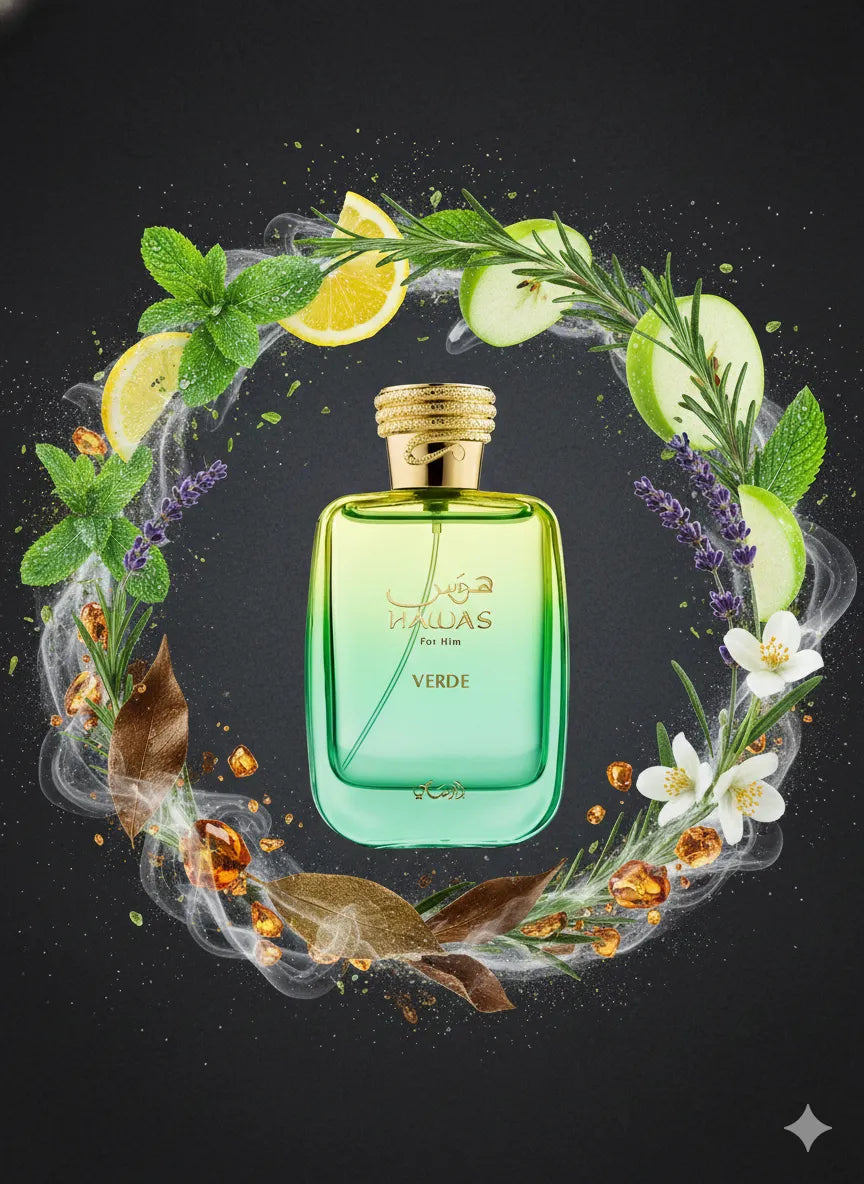 Rasasi Hawas Verde EDP Decant Sample - 3ml, 5ml, 10ml