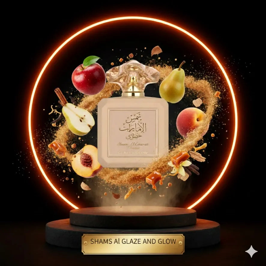 Ard Al Zaafaran Shams Al Emarat Khususi Glaze And Glow EDP Decant Sample - 3ml, 5ml 