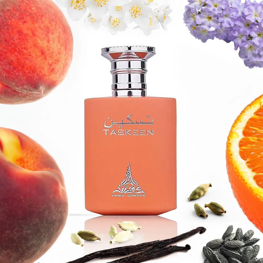3ml/5ml/10ml Taskeen Peach EDP | Taskeen | Fruity, Floral Fragrance Perfume Sample - Decants 