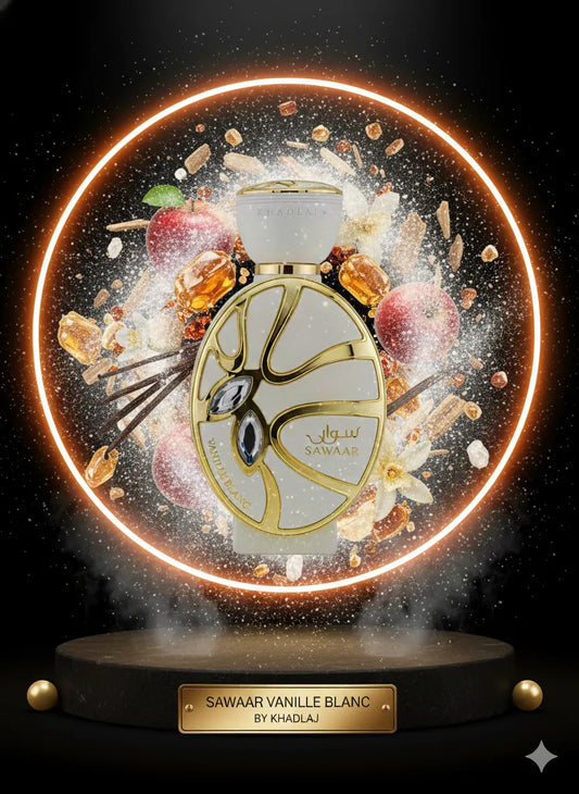 Sawaar Vanille Blanc EDP By Khadlaj Decant Sample - 3ml, 5ml, 10ml 