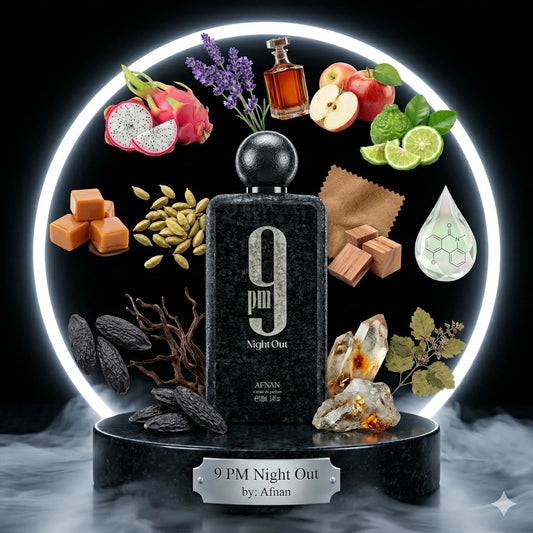 9 PM Night Out EDP By Afnan Decant Sample - 3ml, 5ml 