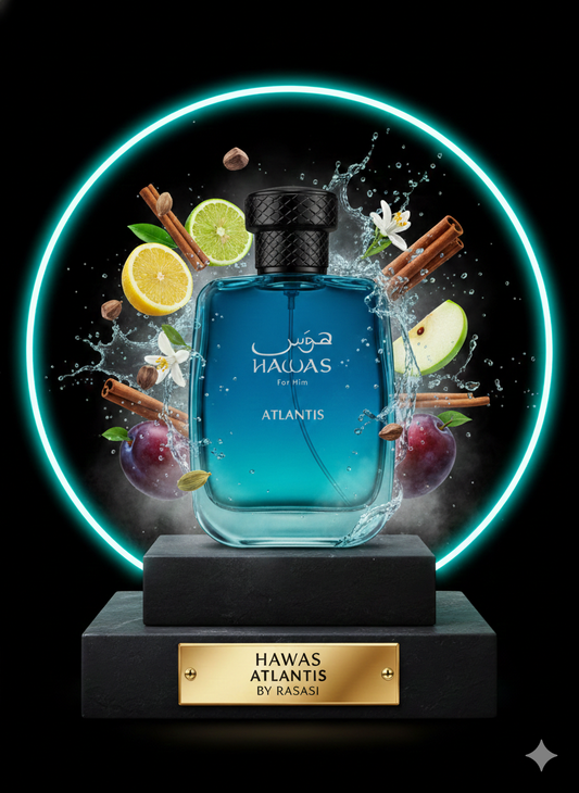 Hawas Atlantis EDP By Rasasi Decant Sample - 3ml, 5ml 