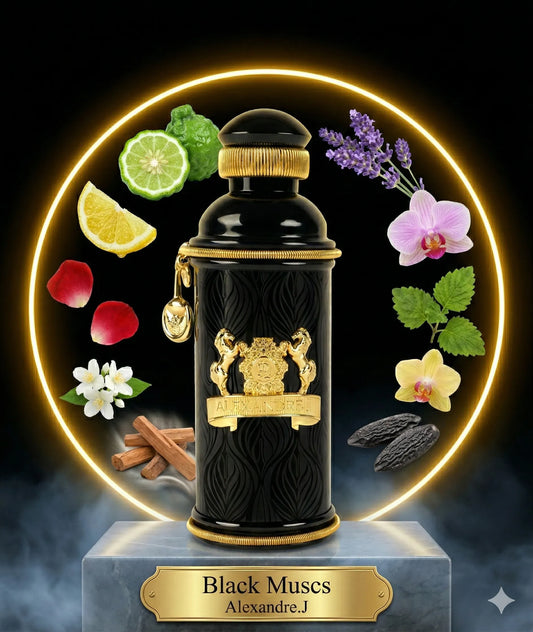 Black Muscs EDP By Alexandre.J Decant Sample - 2ml, 3ml, 5ml 