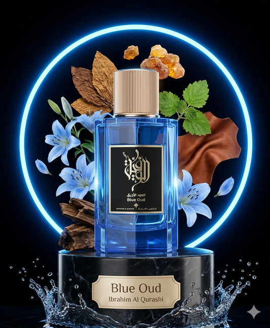Blue Oud EDP By Ibrahim Al Qurashi Decant Sample - 2ml, 3ml, 5ml 