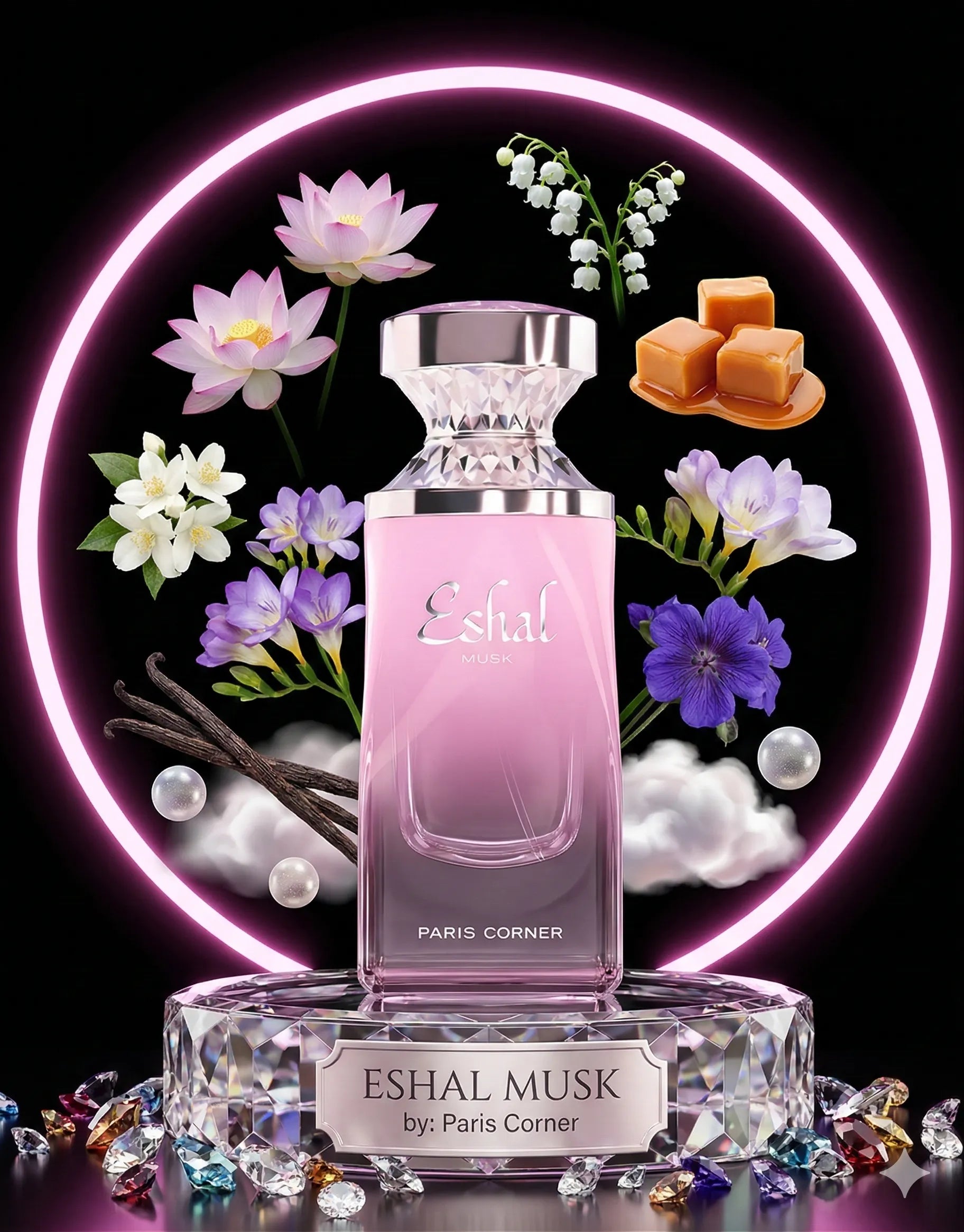 Eshal Musk EDP By Paris Corner Decant Sample - 3ml, 5ml 