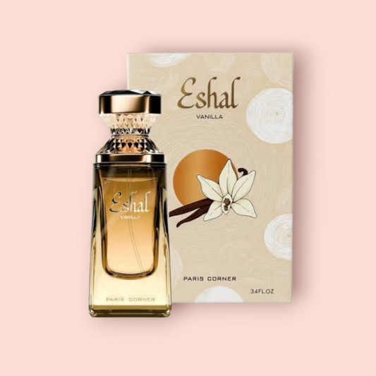 Eshal Vanilla by Paris Corner - 3ml/5ml/10ml Sample/Decant | Sweet Vanilla, Jasmine & Caramel
