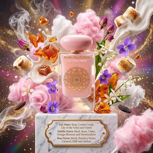 5ml Sample/Decant Cotton Candy Gulf Orchid | Sweet Floral Musky Gourmand with Cotton Candy & Marshmallow 