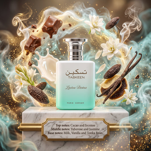 3ml/5ml/10ml Taskeen Lactéa Divina | Paris Corner | A Creamy & Gourmand Fragrance Perfume Sample - Decants 