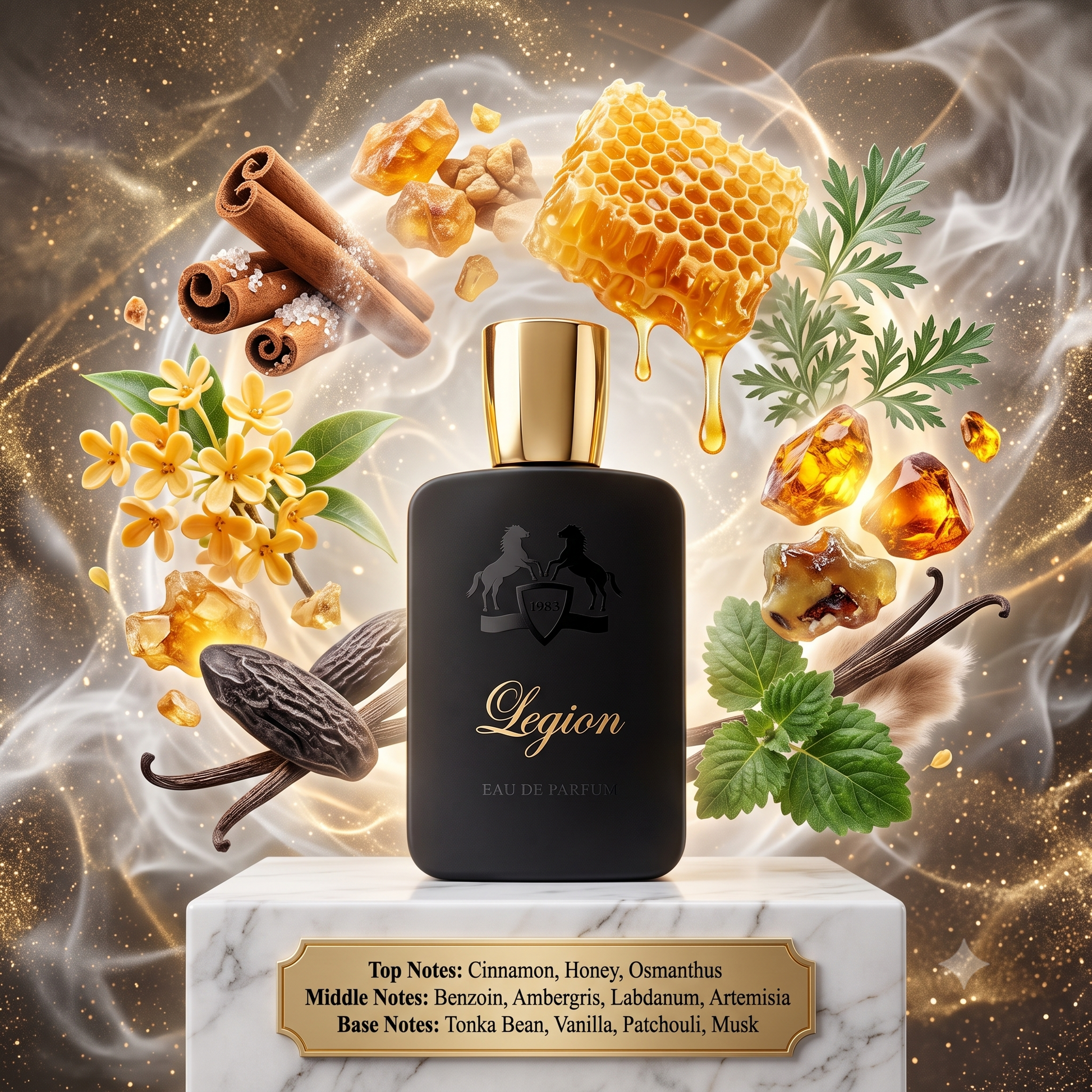 Legion by Fragrance World Samples & Travel Size (3ml, 5ml, 10ml) Sweet Spicy Cinnamon Fragrance 