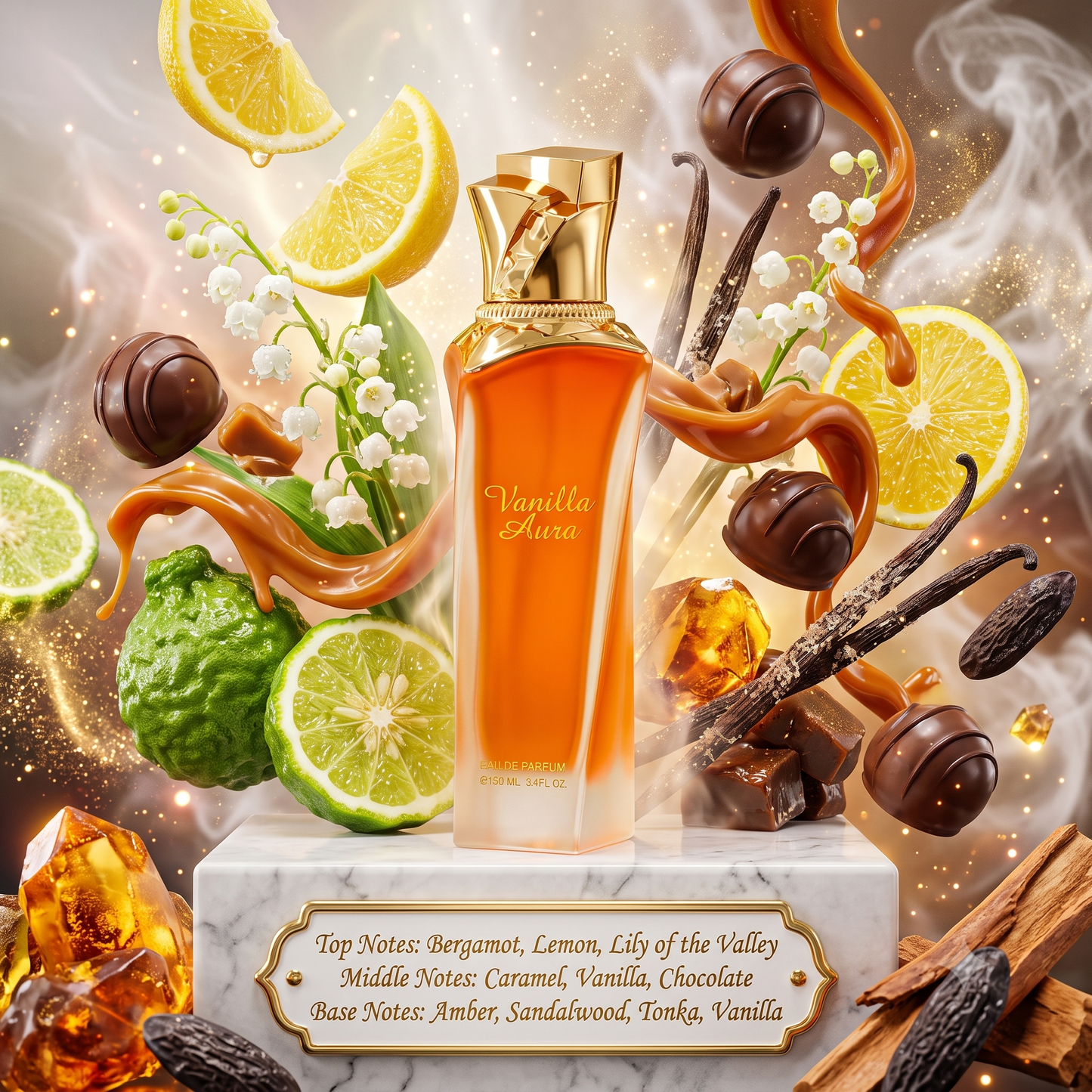 Maison Asrar Vanilla Aura EDP Decant Sample - 3ml 