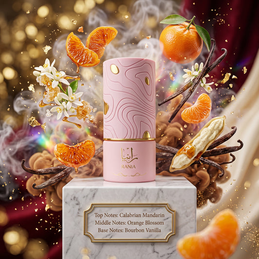 Rania by Al Absar Samples & Travel Size (3ml, 5ml, 10ml) Sweet Citrus Vanilla Fragrance 
