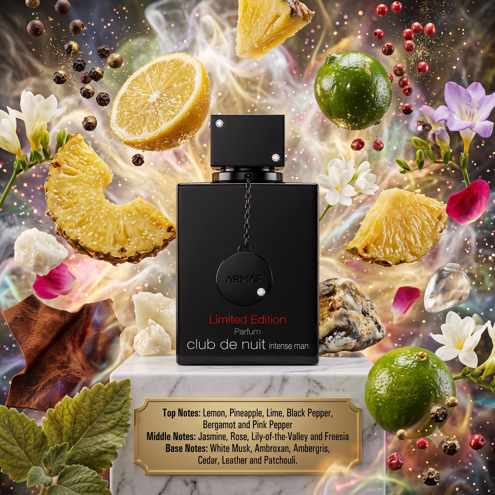 3ml/5ml/10ml Club de Nuit Intense Man 'Limited Edition' Sample | Armaf | Men's Fragrance Decant 