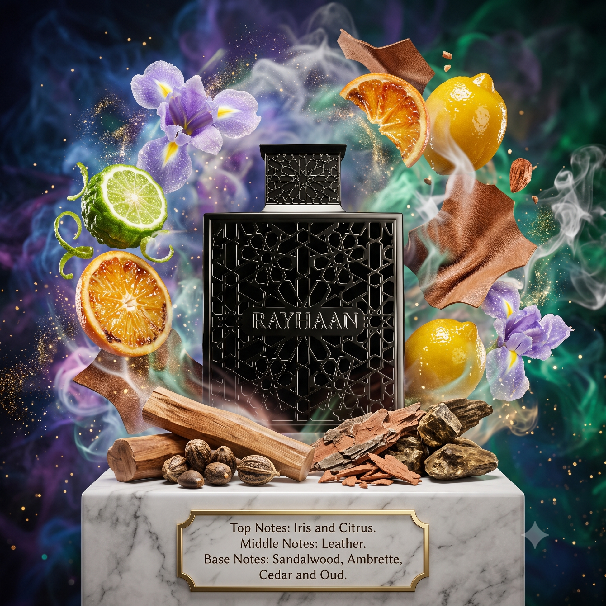 Rayhaan Obsidian EDP Decant Sample - 3ml, 5ml, 10ml 