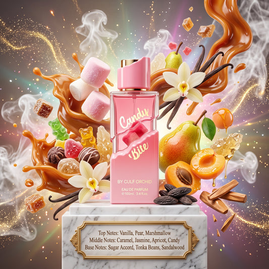 Candy Bite by GULF ORCHID - 3ml, 5ml, 10ml Sample/Decant | Marshmallow, Caramel & Vanilla 